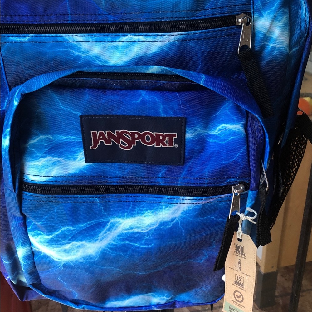 JanSport Electric Blue Backpack